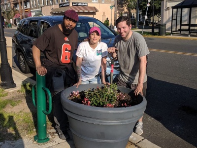 West End plantings begin