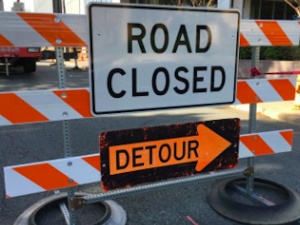 River Road and Union Avenue Detours