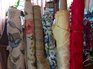 Fabric Bolts at Thrift Shop