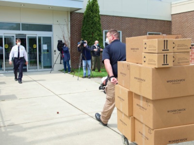 County OEM Delivers PPE