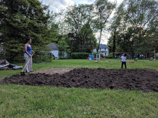 Garden sharing underway