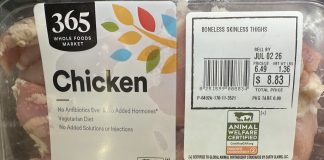 365 Chicken “Better Meat”?